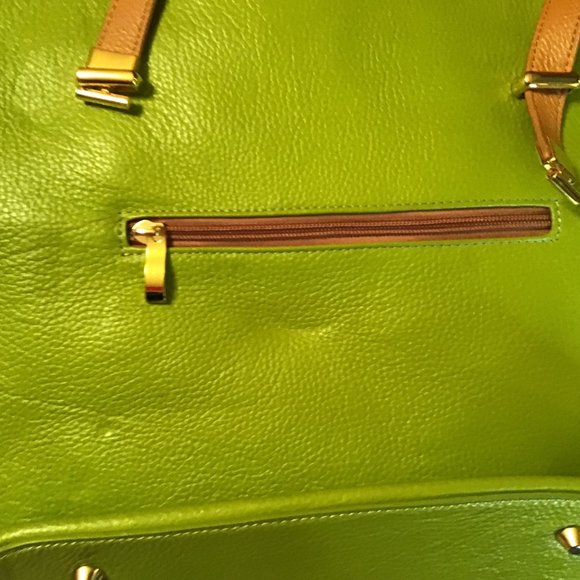 BRAND NEW! Alejandro Gabrielli Leather Handbag with Adjustable Straps - Picture 2 of 2